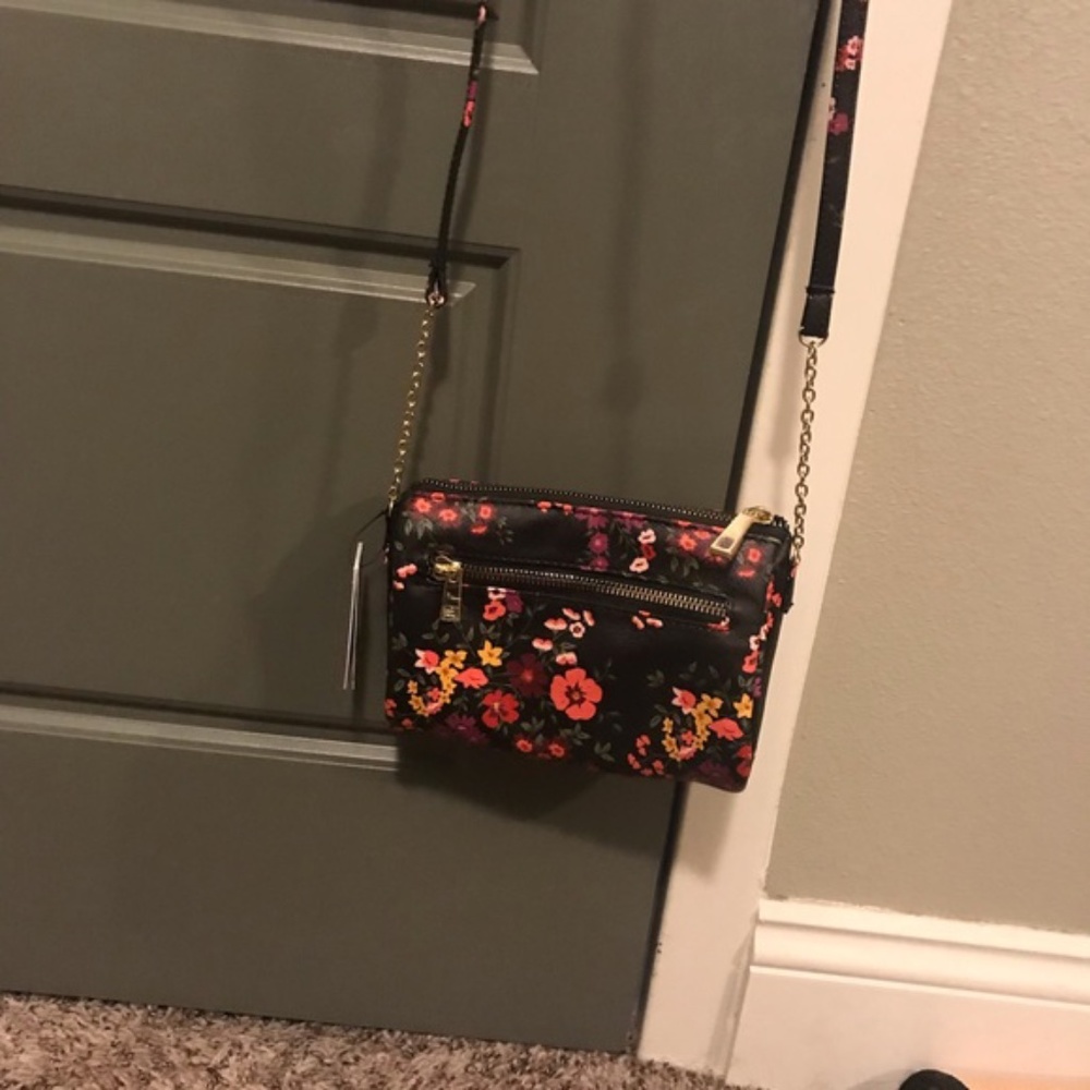NWT Floral Crossbody